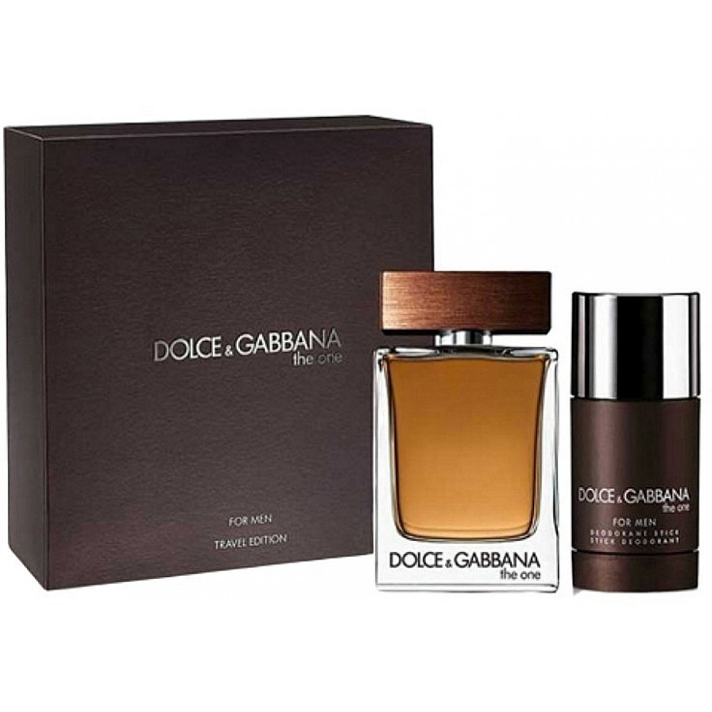 Набор Dolce&Gabbana The One for Men для мужчин (оригинал) - set (edt 100 ml + deo stick 75 g)