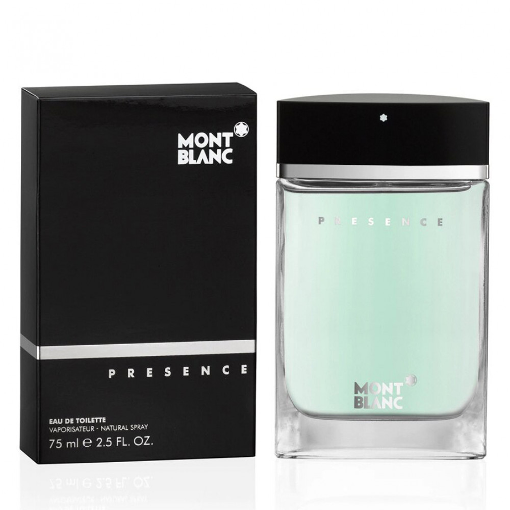 Туалетная вода Montblanc Presence для мужчин (оригинал) - edt 75 ml