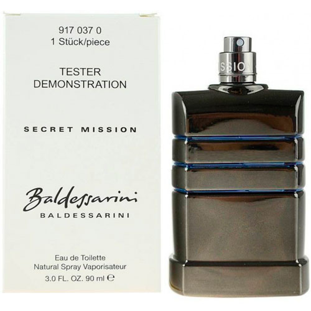 Туалетная вода Baldessarini Secret Mission для мужчин (оригинал) - edt 90 ml tester