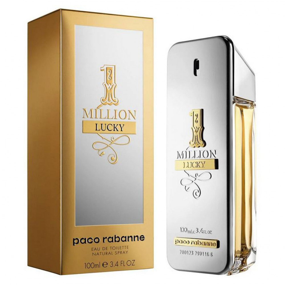 Туалетная вода Paco Rabanne 1 Million Lucky для мужчин (оригинал)