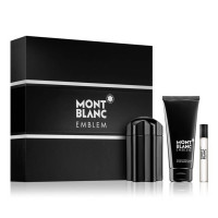 Набор Montblanc Emblem для мужчин - set (edt 100 ml + edt 7.5 ml mini + as/b 100 ml)