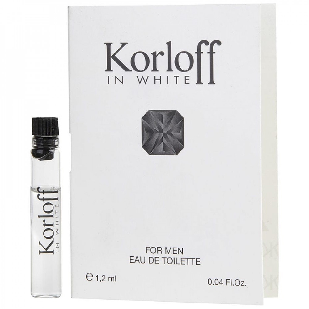 Туалетная вода Korloff Paris Korloff In White для мужчин (оригинал)