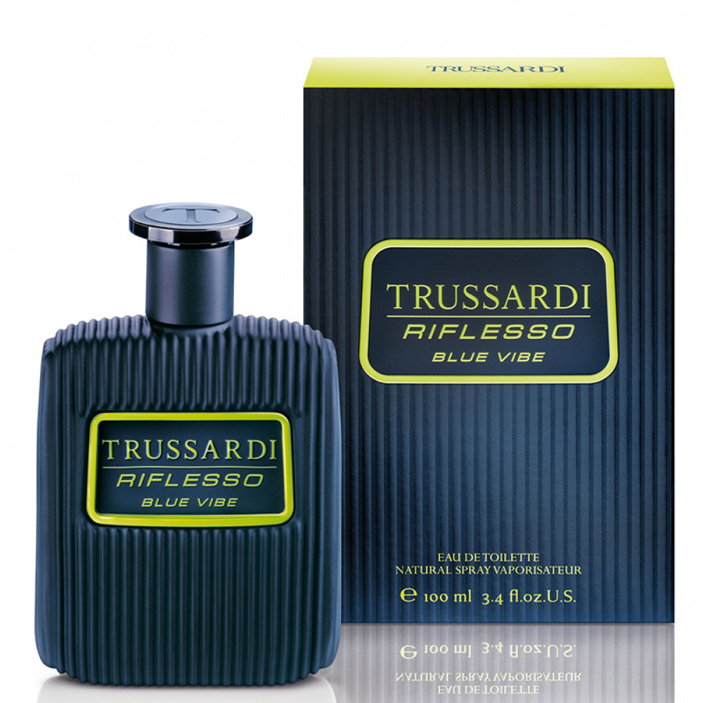 Туалетная вода Trussardi Riflesso Blue Vibe для мужчин (оригинал)