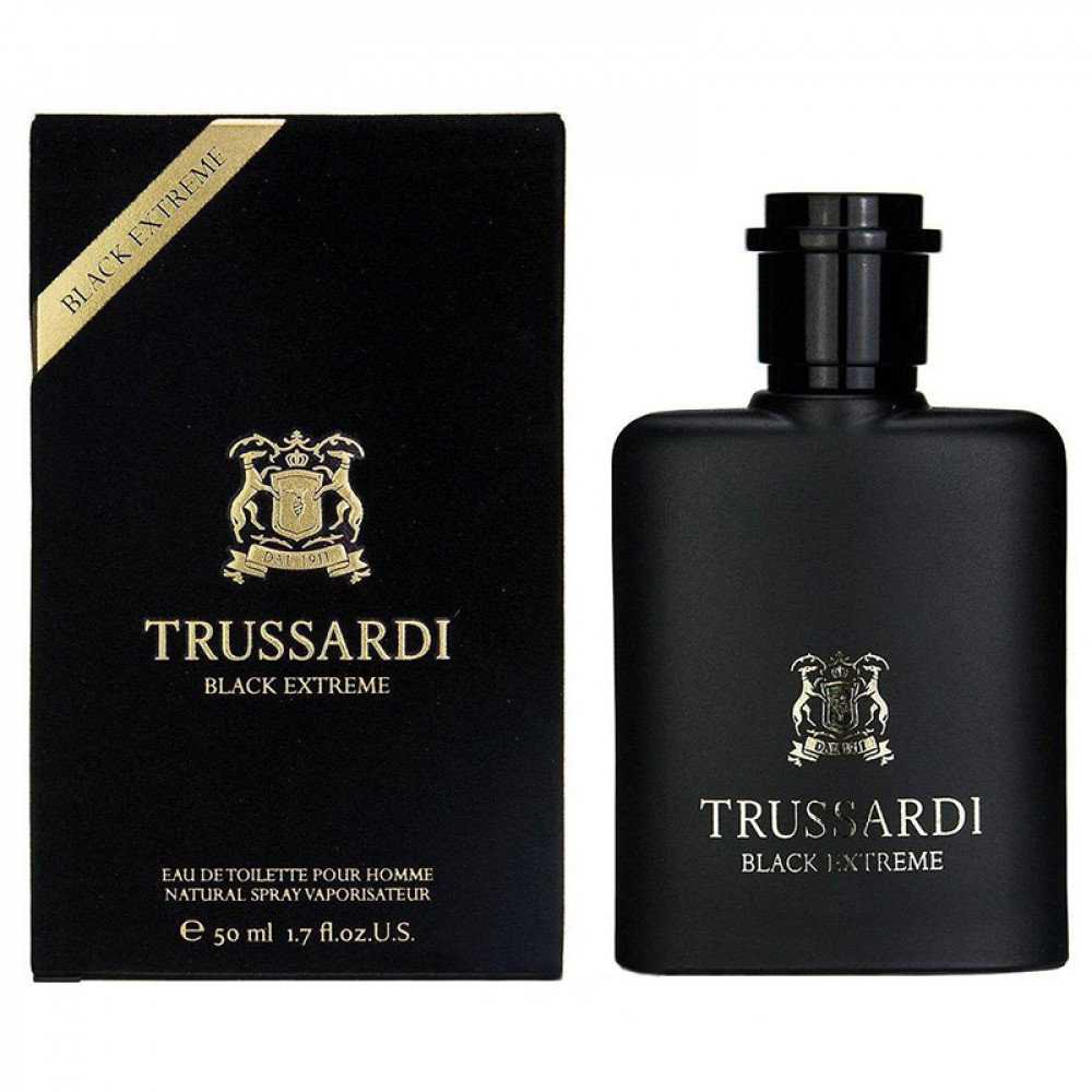 Туалетная вода Trussardi Black Extreme для мужчин (оригинал)