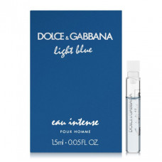 Парфюмированная вода Dolce&Gabbana Light Blue Eau Intense Pour Homme для мужчин (оригинал)