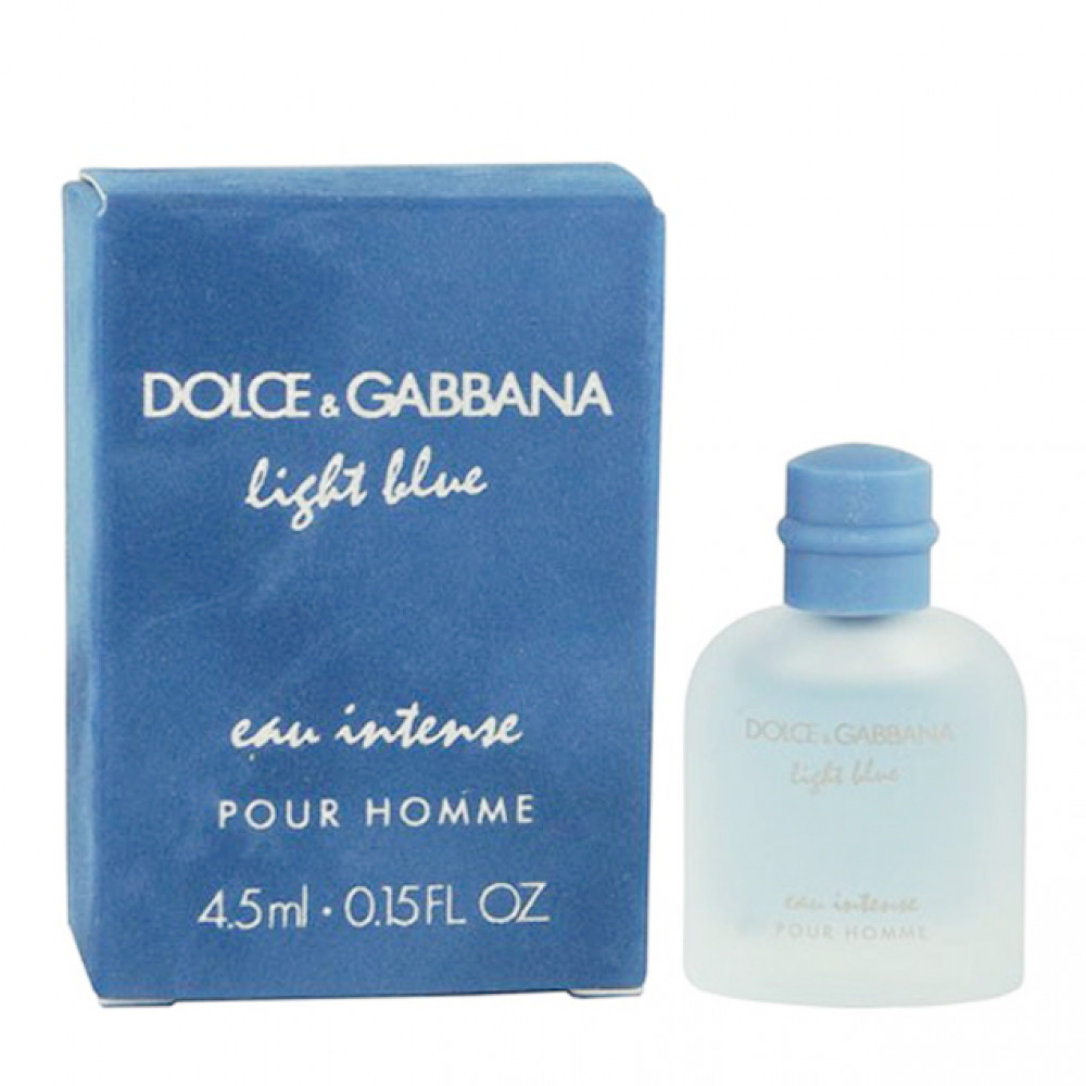 Парфюмированная вода Dolce&Gabbana Light Blue Eau Intense Pour Homme для мужчин (оригинал)