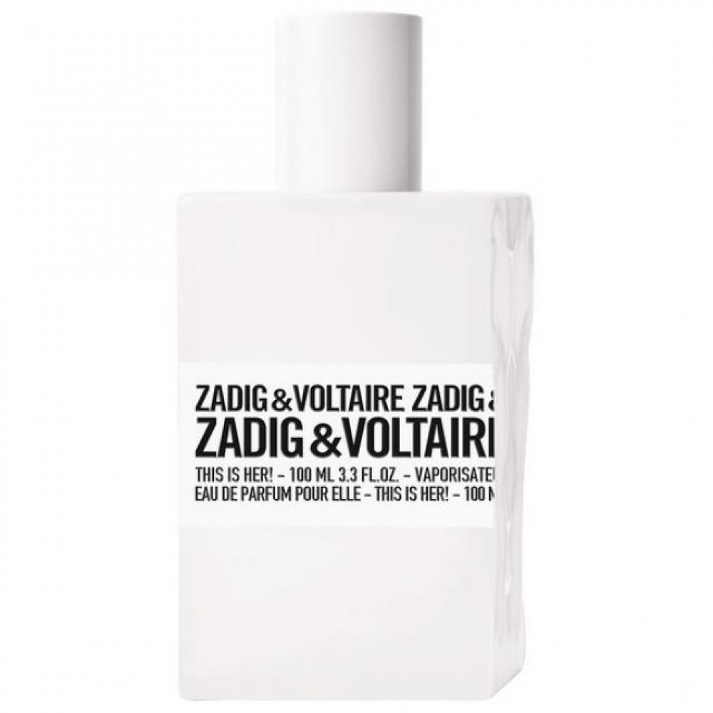 Парфюмированная вода Zadig AND Voltaire This is her для женщин - edp 100 ml tester