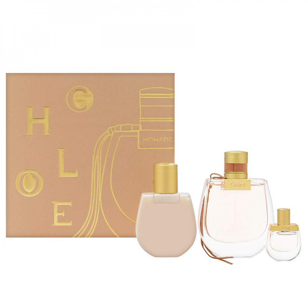 Набор Chloe Nomade для женщин (оригинал) - set (edp 75 ml + edp 5 ml mini + b/l 100 ml)