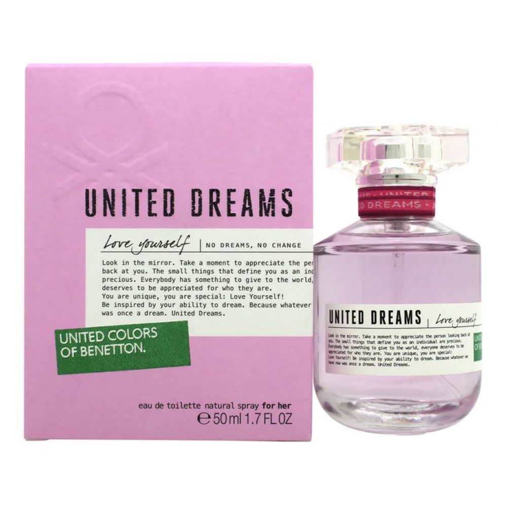 Туалетная вода Benetton United Dreams Love Yourself для женщин (оригинал)