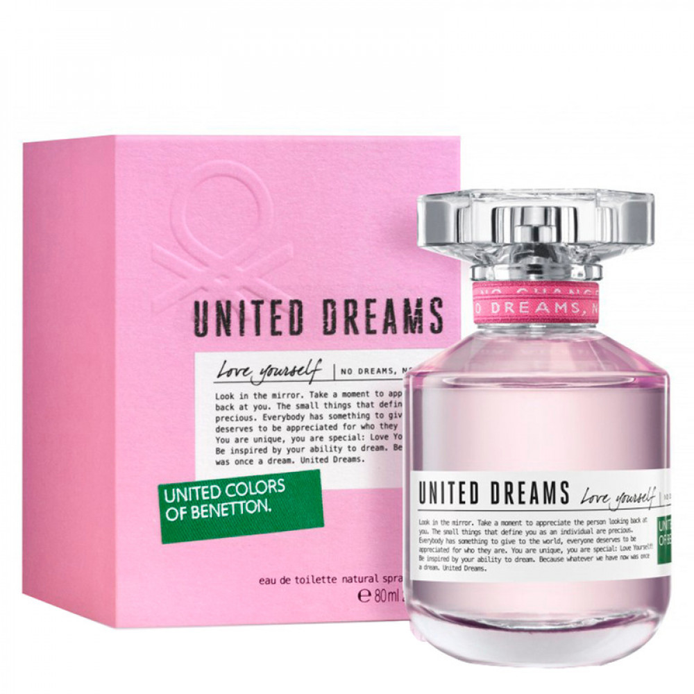 Туалетная вода Benetton United Dreams Love Yourself для женщин (оригинал)