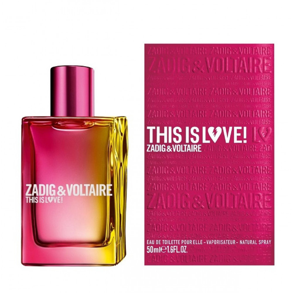 Парфюмированная вода Zadig & Voltaire This is Love! for Her для женщин (оригинал)