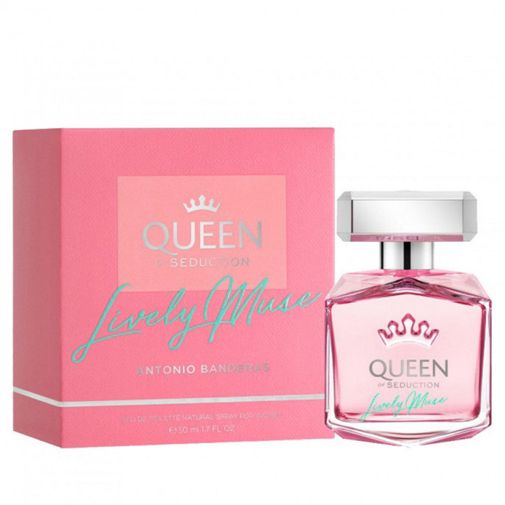 Туалетная вода Antonio Banderas Queen of Seduction Lively Muse для женщин (оригинал) - edt 50 ml