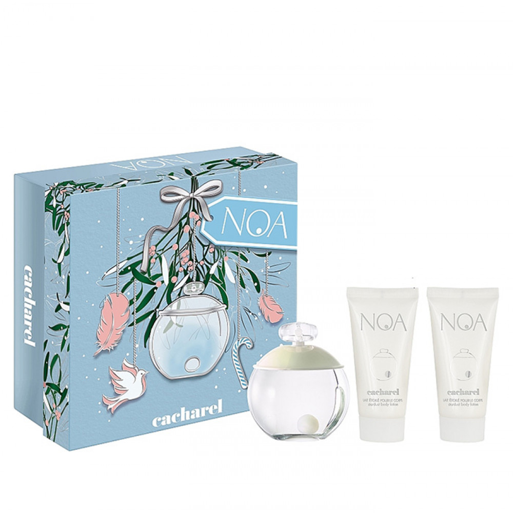 Набор Cacharel Noa для женщин (оригинал) - set (edt 100 ml + b/l 50 ml + b/l 50 ml)