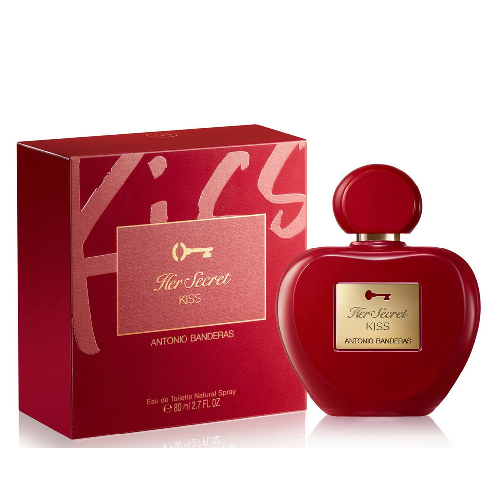 Туалетная вода Antonio Banderas Her Secret Kiss для женщин (оригинал) - edt 80 ml