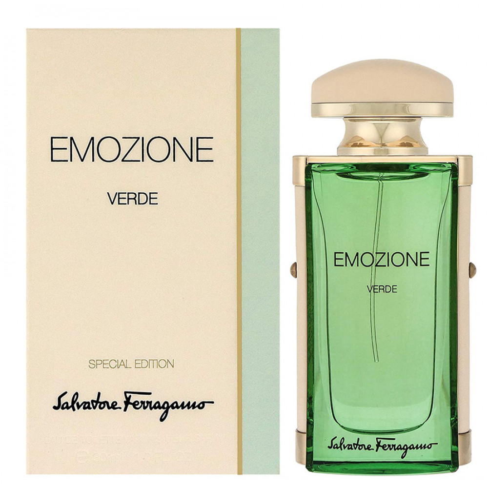 Туалетная вода Salvatore Ferragamo Emozione Verde Special Edition для женщин (оригинал) - edt 30 ml