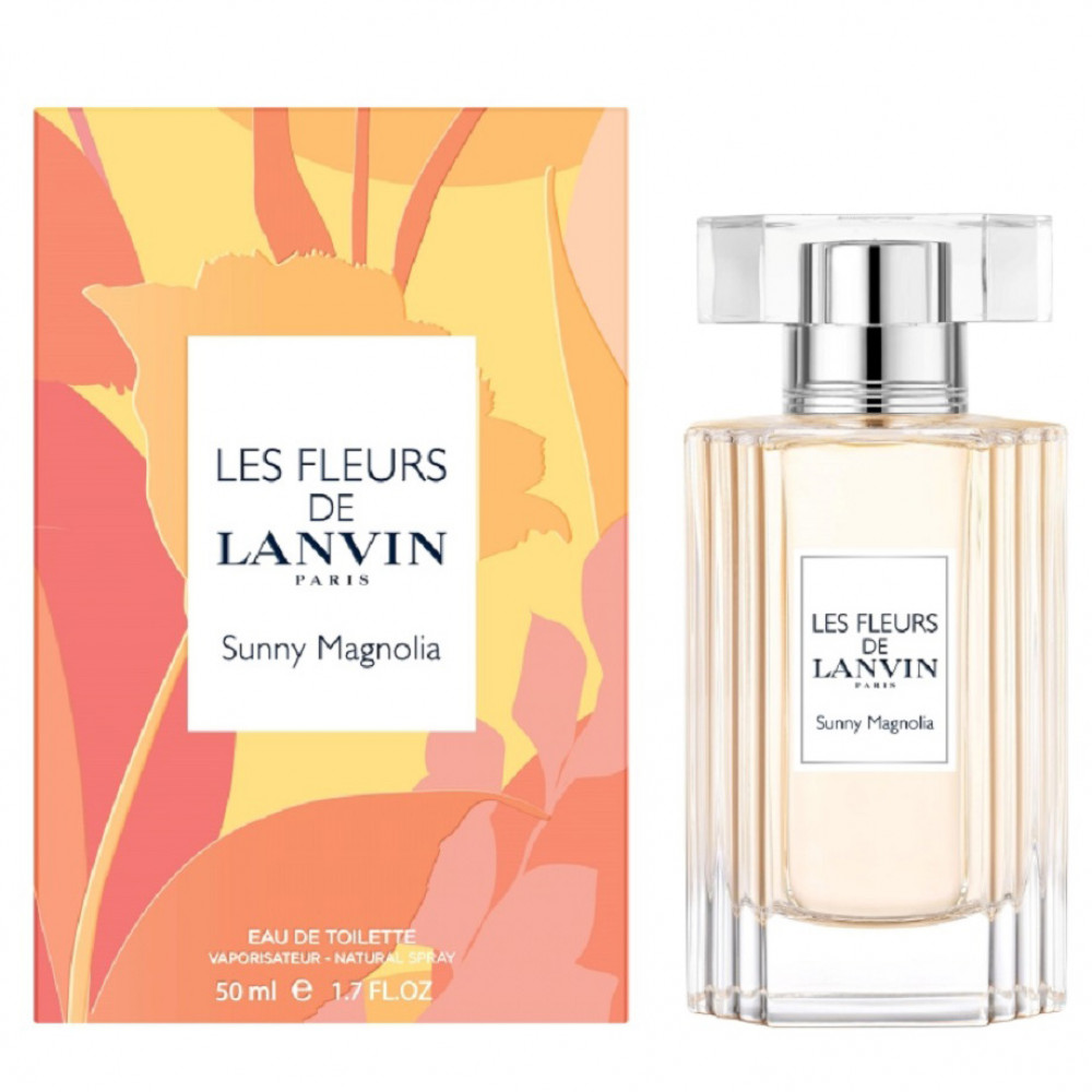 Туалетная вода Lanvin Les Fleurs de Lanvin Sunny Magnolia для женщин (оригинал) - edt 50 ml