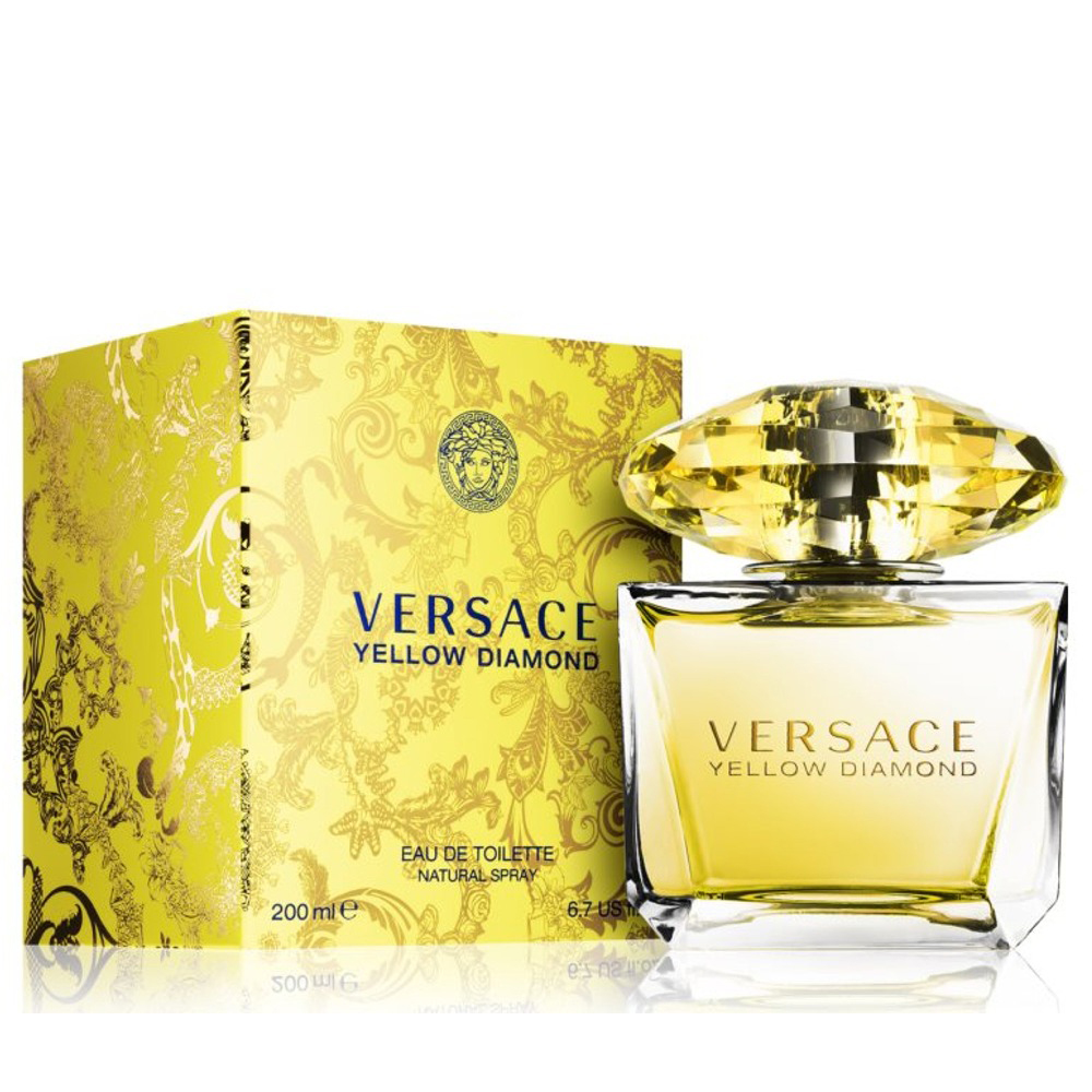 Туалетная вода Versace Yellow Diamond для женщин (оригинал) - edt 200 ml