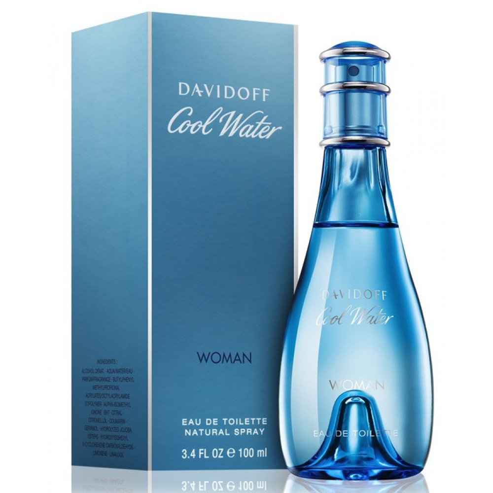 Туалетная вода Davidoff Cool Water Woman для женщин (оригинал)