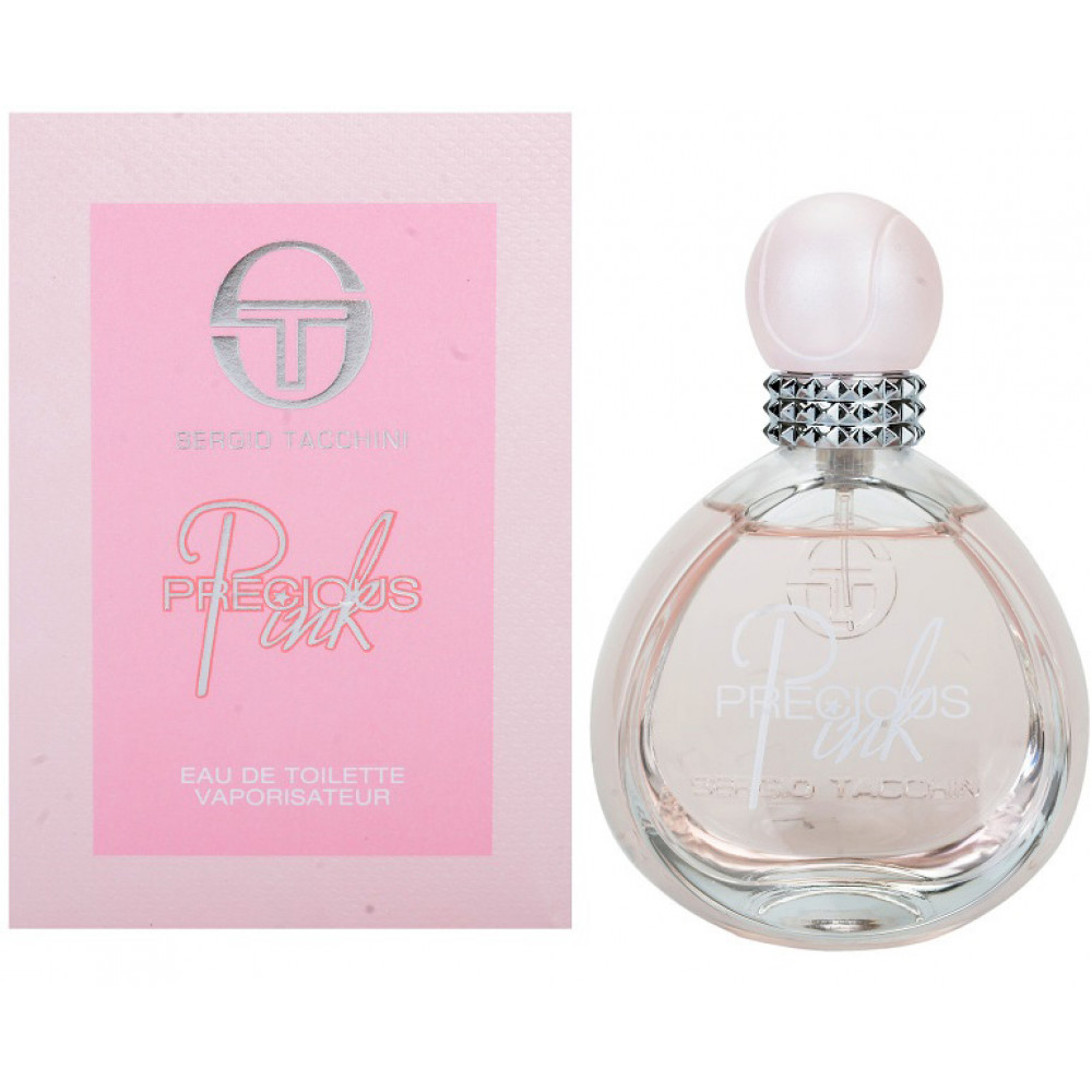 Туалетная вода Sergio Tacchini Precious Pink для женщин (оригинал) - edt 100 ml