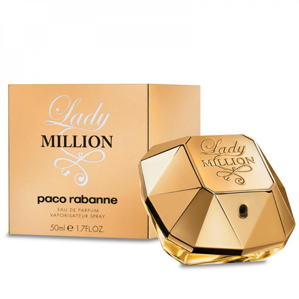 Парфюмированная вода Paco Rabanne Lady Million для женщин (оригинал)