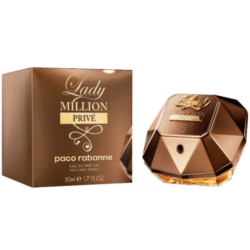 Парфюмированная вода Paco Rabanne Lady Million Prive для женщин (оригинал) - edp 50 ml