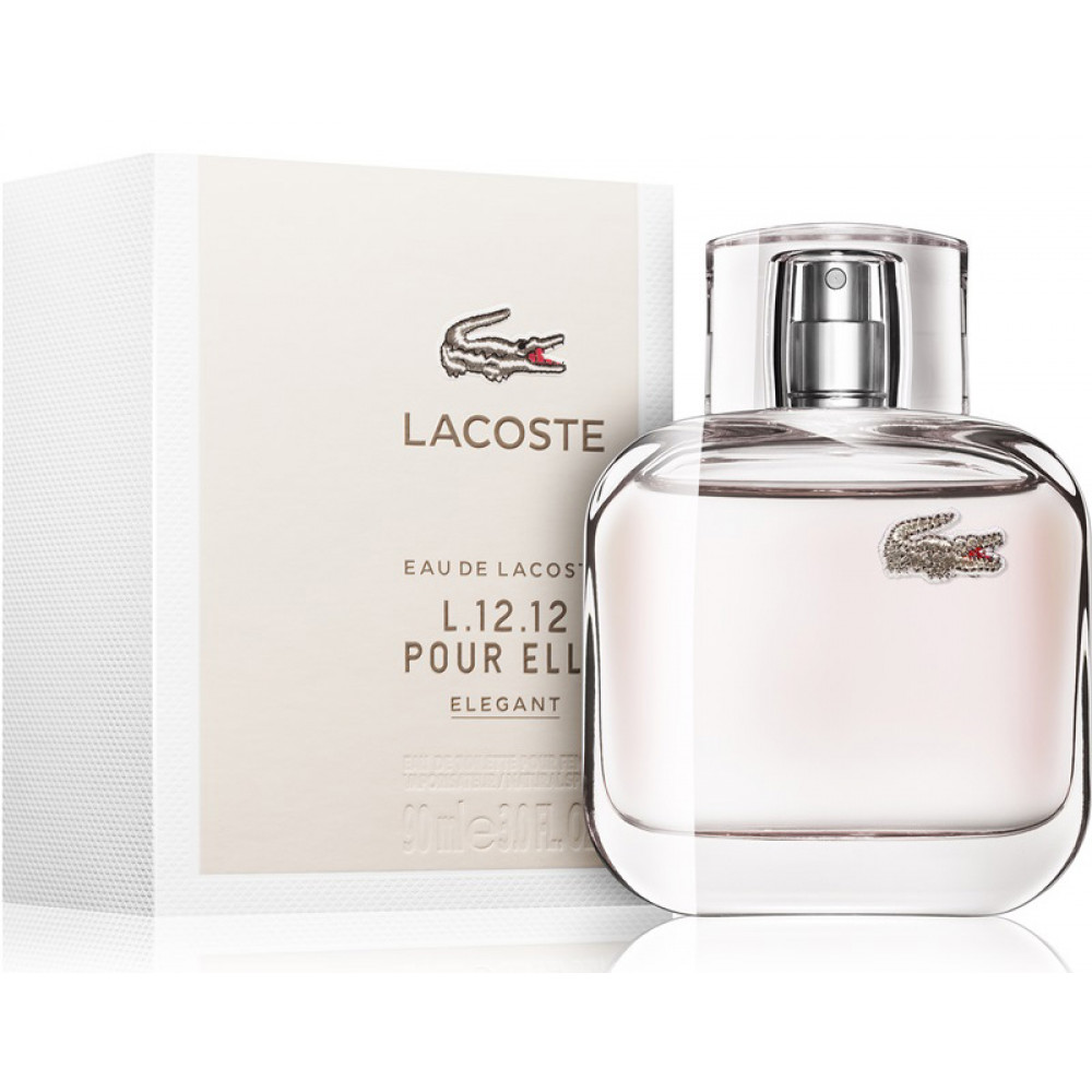 Туалетная вода Lacoste Eau De L.12.12 Pour Elle Elegant для женщин (оригинал)