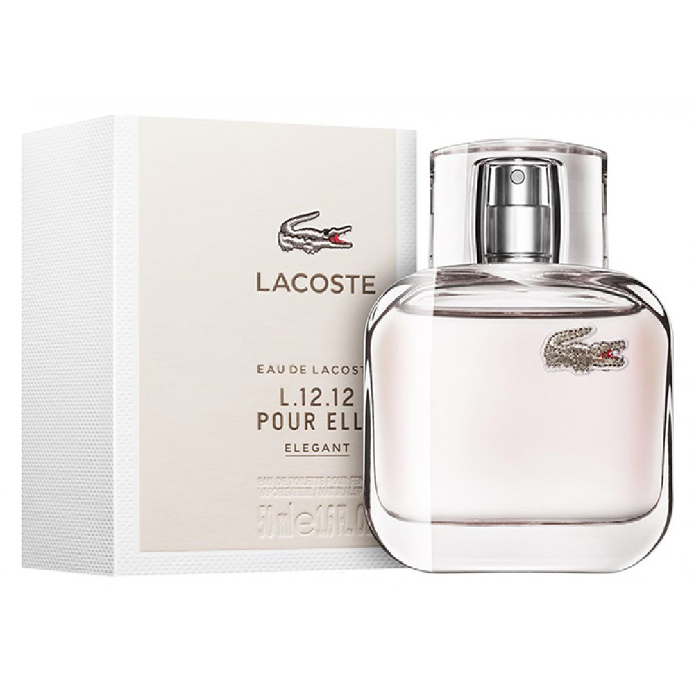 Туалетная вода Lacoste Eau De L.12.12 Pour Elle Elegant для женщин (оригинал)