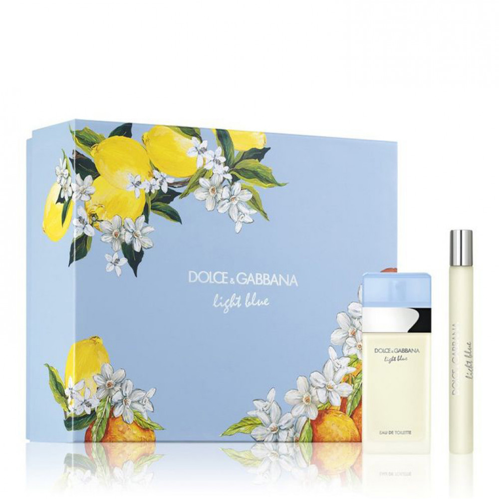 Набор DolceANDGabbana Light Blue для женщин - set (edt 25 ml + edt 10 ml mini)