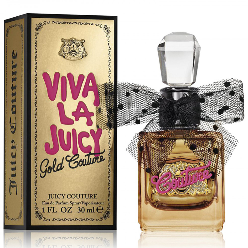 Парфюмированная вода Juicy Couture Viva la Juicy Gold Couture для женщин (оригинал) - edp 30 ml