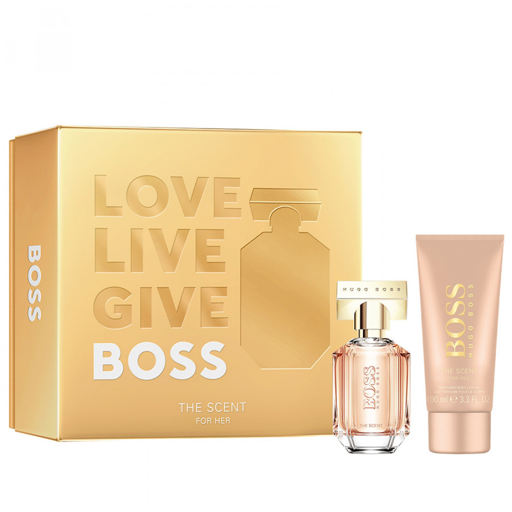 Набор Hugo Boss The Scent For Her для женщин (оригинал) - set (edp 50 ml + b/l 100 ml)