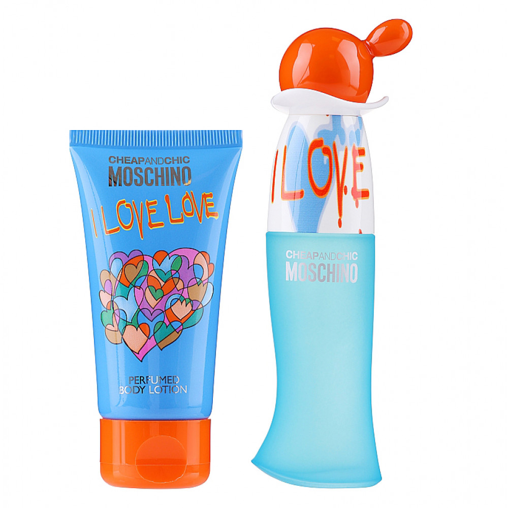 Набор Moschino I Love Love для женщин (оригинал) - set (edt 30 ml + b/l 50 ml)