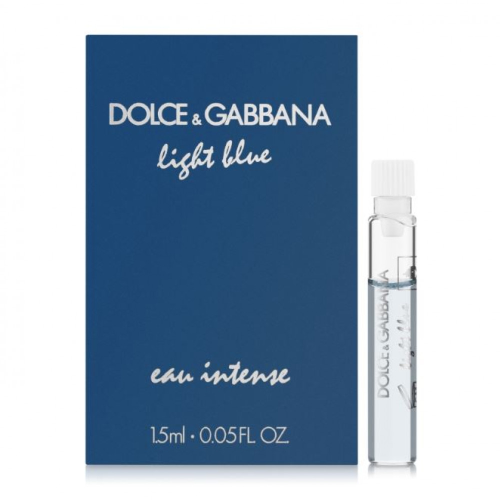 Парфюмированная вода Dolce&Gabbana Light Blue Eau Intense для женщин (оригинал) - edp 1.5 ml vial