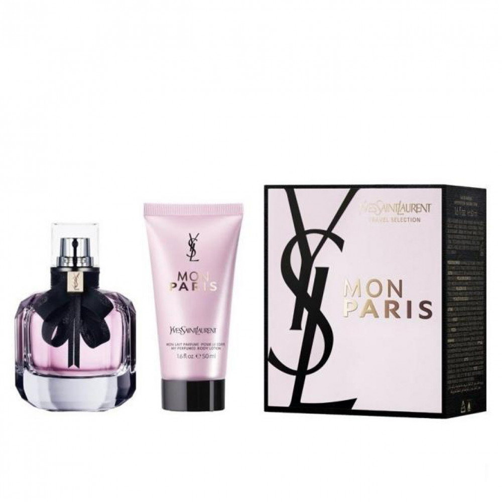 Набор Yves Saint Laurent Mon Paris для женщин (оригинал) - set (edp 50 ml + b/l 50 ml)