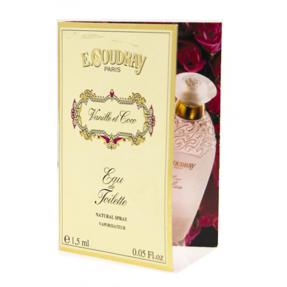 Туалетная вода E. Coudray Vanille Et Coco для женщин (оригинал) - edt 1.5 ml vial