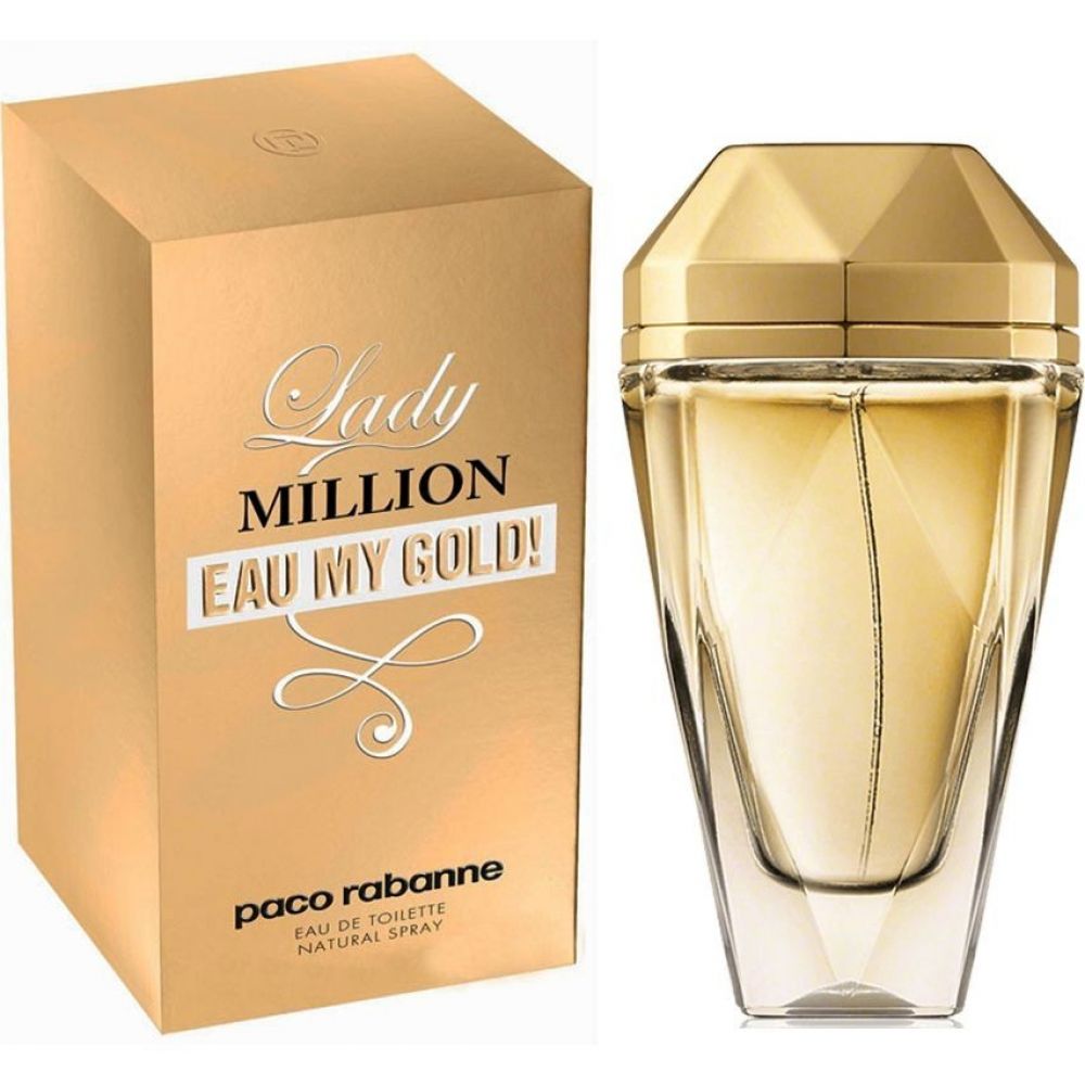 Туалетная вода Paco Rabanne Lady Million Eau My Gold для женщин (оригинал)