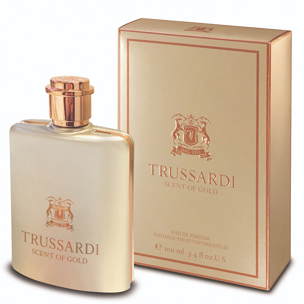 Парфюмированная вода Trussardi Scent of Gold для мужчин и женщин (оригинал)