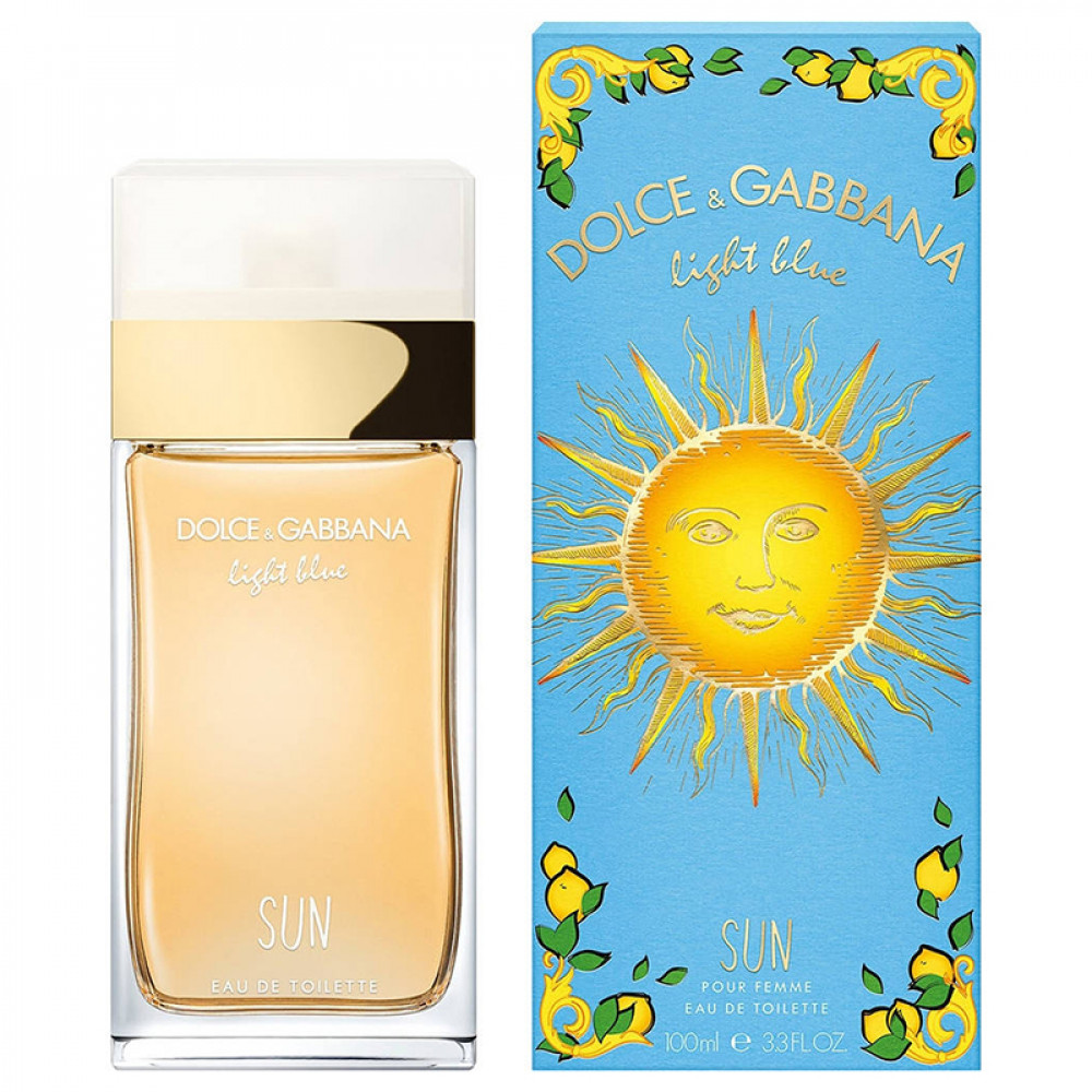 Туалетная вода Dolce&Gabbana Light Blue Sun для женщин (оригинал)