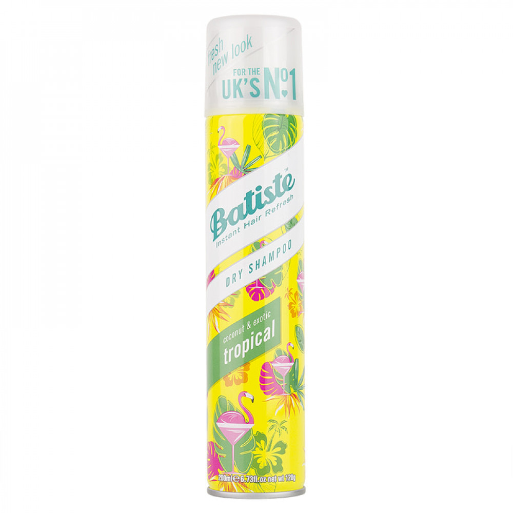 Batiste Dry Shampoo Tropical, 200ml