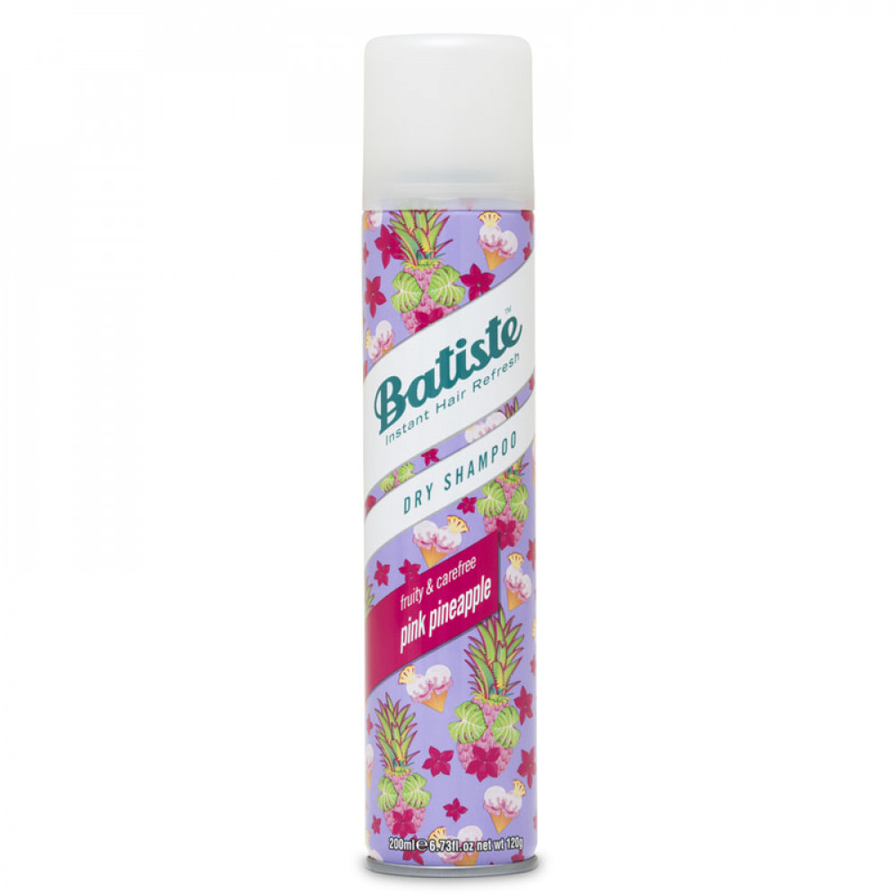 Batiste Dry Shampoo Pink Pineapple - Сухий шампунь для всіх типів волосся, 200ml