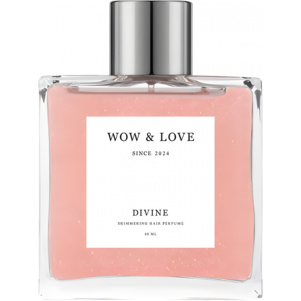 WOW AND LOVE Парфум-блиск для волосся з шимером WOW and LOVE DIVINE