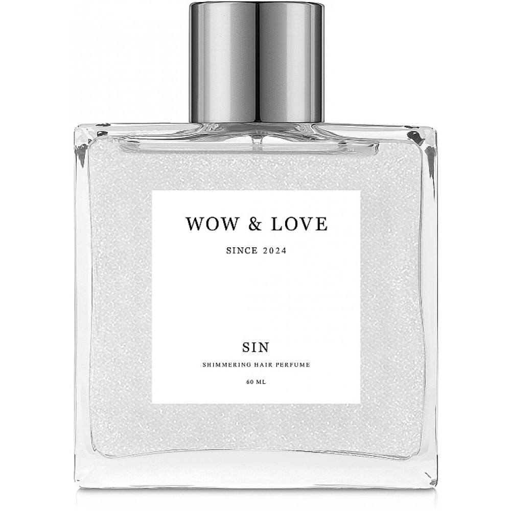 WOW AND LOVE Парфум-блиск для волосся з шимером WOW and LOVE SIN